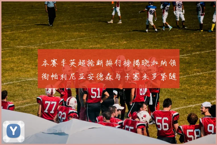 本赛季英超抢断排行榜揭晓加纳领衔帕利尼亚安德森与卡塞米罗紧随其后